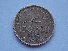 100.000 LIRA 2000 TURCIA foto