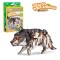 Cubic Fun - National Geographic Animale Salbatice Puzzle 3D Lup Cenusiu 58 piese