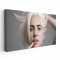 Tablou afis Lady Gaga cantareata 2375 Tablou canvas pe panza CU RAMA 40x80 cm
