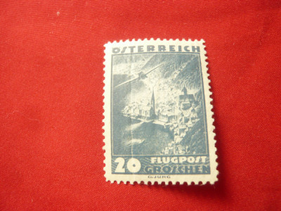 Timbru Austria 1935 - Aviatie , val. 20g , sarniera foto