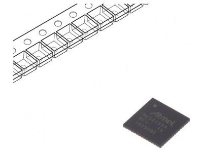 Microcontroler AVR UQFN48 cu Interfață I2C, SPI, UPDI, USART x4 foto