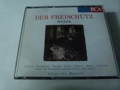 Der Freischutz, 2 cd box foto