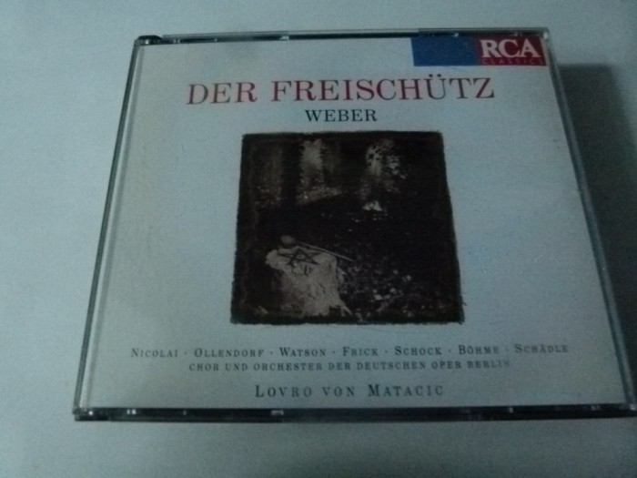 Der Freischutz, 2 cd box
