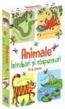Animale - intrebari si raspunsuri - 50 de Jetoane - Editura DPH