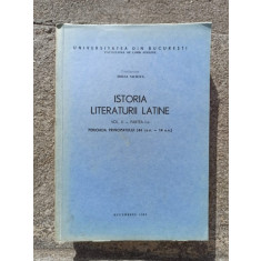 Mihai Nichita - Istoria Literaturii Latine Vol II, Partea I-a