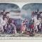 COBORAREA LUI IISUS DE PE CRUCE , FOTOGRAFIE STEREOSCOPICA , POLICROMA, PE CARTON , CCA. 1900