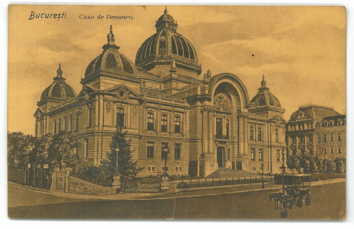 5385 - BUCURESTI, CEC, Romania - old postcard - unused