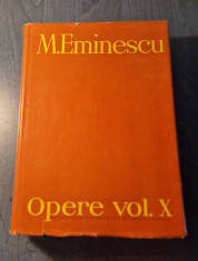 M. Eminescu Opere volumul 10 publicistica editia Perpessicius foto
