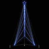 VidaXL Pom de Crăciun LED 615 LED-uri Albastru 404,5 cm