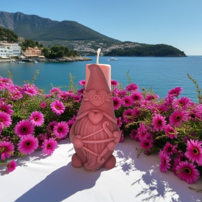 Lumanare Parfumata Spiridus Cupidon , Cadou Handmade foto