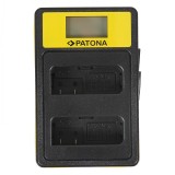 Incarcator Smart Patona USB Dual LCD EN-EL14 compatibil Nikon CoolPix P7000, P7100, P7700, P7800, D3100, D3200, D5100, D5200, D5300-141622