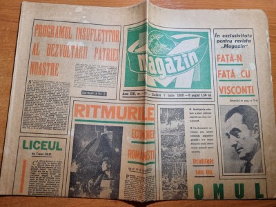 magazin 7 iunie 1969-cultura populara de la bistrita foto