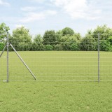 VidaXL Gard Euro 1x10 m Oțel galvanizat