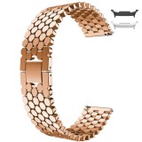 Curea din metal compatibila cu Samsung Galaxy Watch8 44mm, Rose Gold