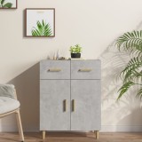 Cumpara ieftin Măsuță de cafea, gri beton, 69,5x34x89 cm, lemn prelucrat