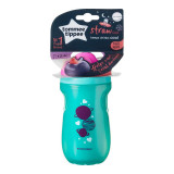 Cumpara ieftin Cana cu pai izoterma roz/turquoise Explora, 12 luni+, 260 ml, Tommee Tippee