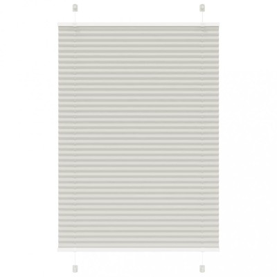 vidaXL Jaluzea plisată gri deschis 100x150cm Lățime țesătură 99,4cm 4015347 foto