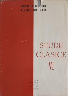 STUDII CLASICE VI-AL. GRAUR SI COLAB.-249712 foto