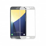 Cumpara ieftin Folie Protectie Temperd Glass Pro+ 3D Soft Frame Full Glue Alba Pentru Samsung Galaxy J3 J330 (2017),j3 Pro, Oem