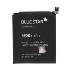 Acumulator Baterie Xiaomi Redmi Note 4X BN43 - Blue Star HQ 4100 mAh foto