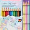 SET PROMO CREIOANE COLORATE 10+3 CULORI GRIP 2001 UNICORNI FABER-CASTELL