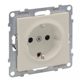 Priza schuko simpla 2P+T borne surub Legrand Suno ivoar 721225