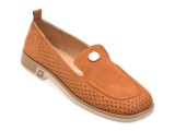 Cumpara ieftin Mocasini EPICA maro, 472413, din piele intoarsa