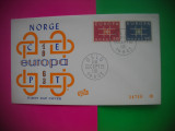 HOPCT PLIC FDC -S 2096 POETUL IVAR AASEN- EUROPA CEPT 1963 -NORVEGIA