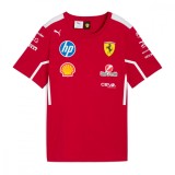 Ferrari tricou de copii official Teamline Replica F1 Team 2025 - 128 cm (dětsk&eacute;)