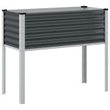 Cumpara ieftin Jardiniera de gradina antracit 100x45x90 cm otel