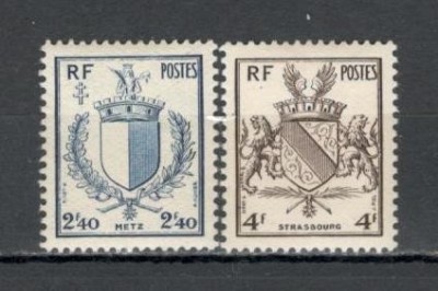Franta.1945 Eliberarea oraselor Metz si Strasburg SF.98 foto