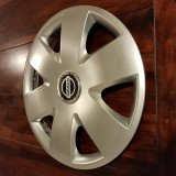 Capace Roti 15&quot; Nissan (VW, Opel, Ford, Audi, Logan, Kia, Volvo, Fiat, Hyundai, Toyota, Mazda) - Set 4 Bucati + Embleme