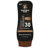 Loțiune Protecție Solară, Australian Gold, Bronzer SPF 30, Protecție Solară, Bronz Instant, Protecție UVA/UVB, 237 ml