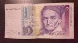 Bancnota Germania - 10 Deutsche Mark 1993