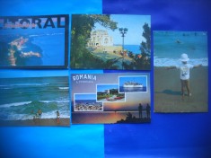 HOPCT LOT NR 781 LITORAL ROMANIA -CT-5 CARTI POSTALE-RSR-CIRCULATE