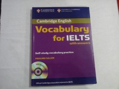 VOCABULARY FOR IELTS with answers Self-study vocabulary practice - Pauline Cullen