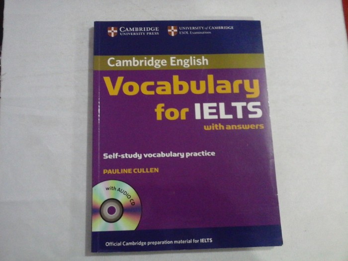 VOCABULARY FOR IELTS with answers Self-study vocabulary practice - Pauline Cullen