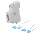 Controler pentru Șină DIN cu Interval de Măsurare 999999,9kWh și Temperatură -25&divide;55&deg;C
