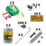 Cumpara ieftin Pachet gard electric 1000 m pentru apicultori - 230 V 12 V, 7.2 Joule