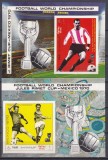 DB1 Fotbal Mexico 1970 Yemen 2 SS MNH NDT Cupa Jules Rimet, Nestampilat