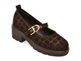 Pantofi GRYXX maro, 4846215, din piele intoarsa