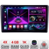 Navigatie Nissan X-Trail 2004-2007 Android radio gps internet 4+64 InCell Display 1K kit-x-trail-old+EDT-E210-RK CarStore Technology