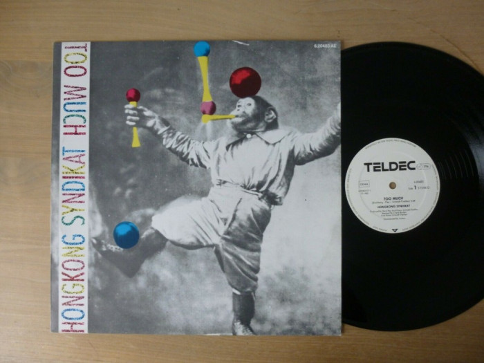 HongKong Syndikat - Too Much (1985, Teldec) disc vinil Maxi Single