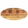 VidaXL Blat de masă oval, 110x40x3,8 cm, lemn masiv de mango