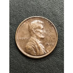 B 11 Moneda 1 Cent SUA 1970 D