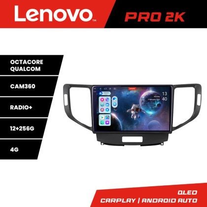 Navigatie Honda Accord 2008-2012 Lenovo Kit-8951 8 core QLED 2K 12+256 360 Android Waze USB Navigatie Internet Youtube Radio CarStore Technology