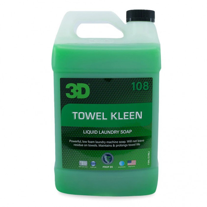 Detergent Microfibre 3D Towel Kleen, 3.78L