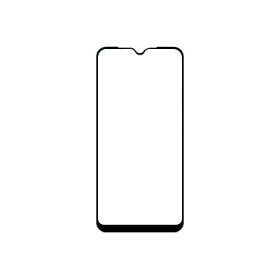 Folie Protectie Ecran OEM pentru Samsung Galaxy A10 A105, Sticla securizata, Full Face, Full Glue, 9D, Neagra foto