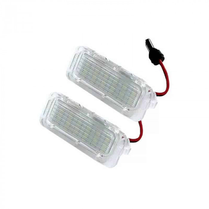 Set Lampi cu LED Numar Inmatriculare compatibil Ford Focus, Mondeo, Kuga, Fiesta
