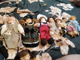 Lot vintage de 7 papusi